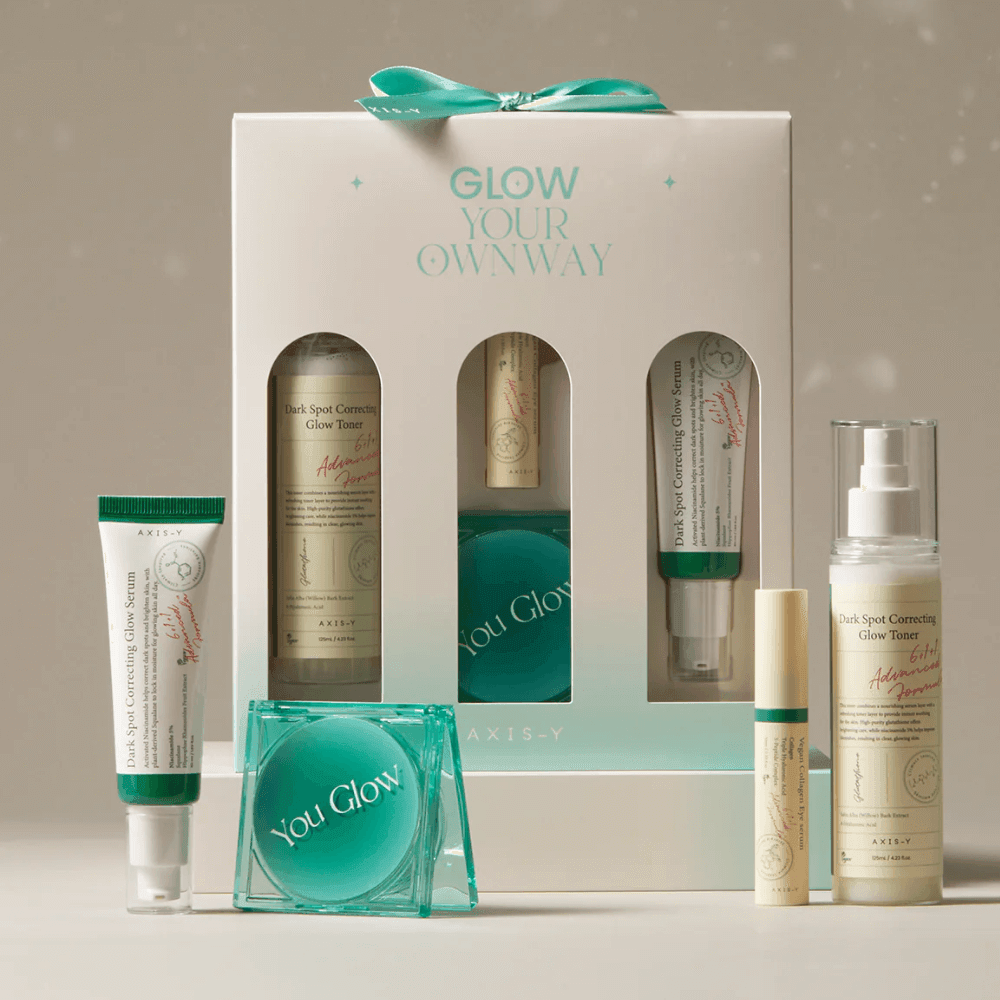 Axis-Y Set za negu lica Glow Your Own Way, 4 komada