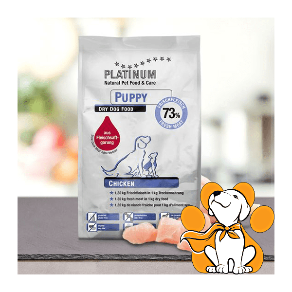 PLATINUM Suva hrana za štence Piletina 5kg