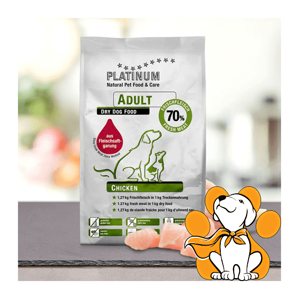 Platinum Adult Hrana za pse, Ukus piletine, 5kg