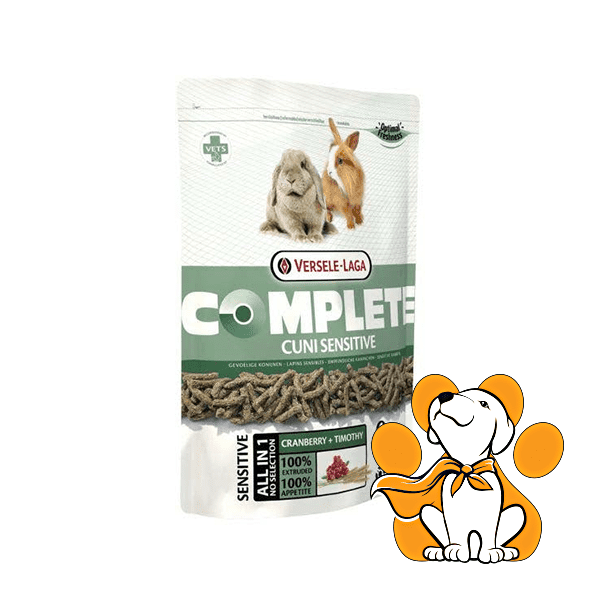 VERSELE LAGA Kompletna ekstrudirana hrana za zeče osetljive na neke sastojke ostalih hrana Cuni Complete Sensitive 500g