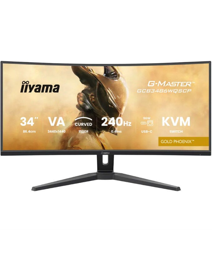 Iiyama Gaming monitor 34'' 2K UWQHD+, 240Hz, LCD, VA, HDR