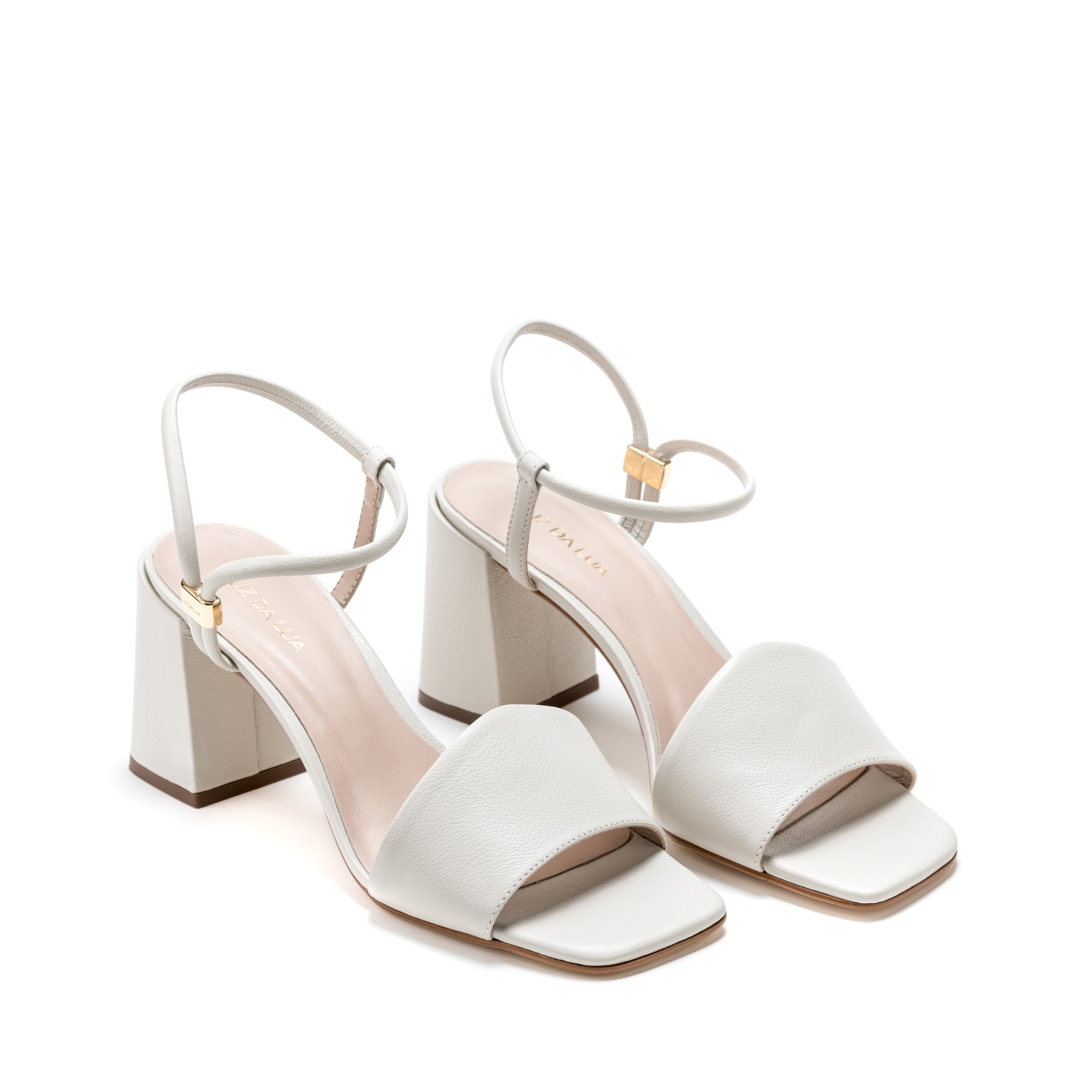 Luz da lua Ženske štikle Panna 80320012, Bele