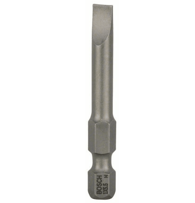 BOSCH Bit odvrtača ekstra-tvrdi 2607001481 S 1x5.5 49 mm sivi