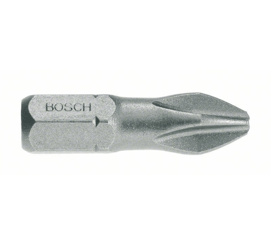 BOSCH Bit odvrtača ekstra-tvrdi 2608522186 PH 2 25 mm srebrni