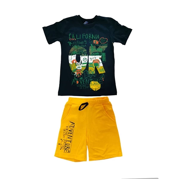 Komplet za dečake 2044, Teget-žuti