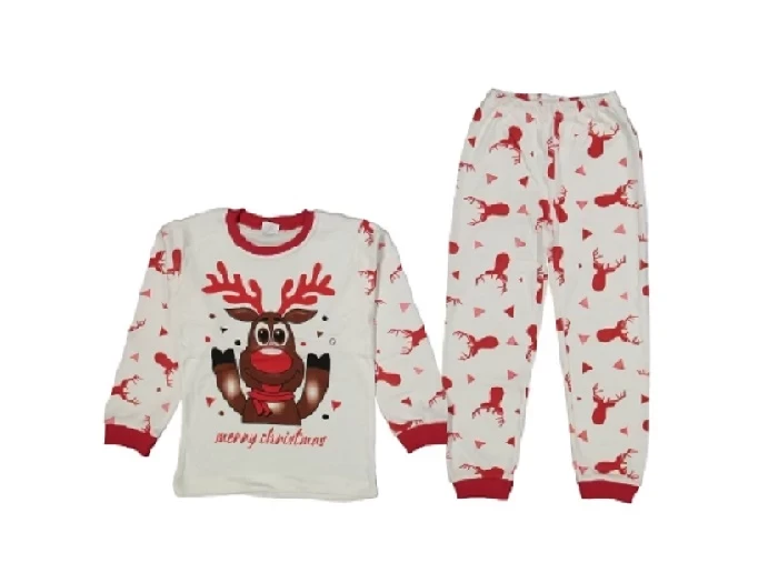 Pidžama za decu 236193, Bela