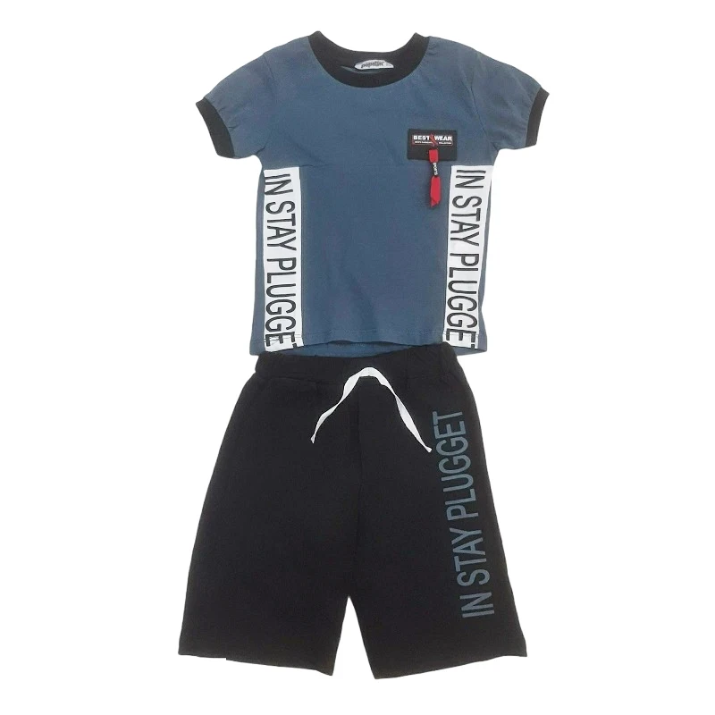 Komplet za dečake 2933, Teget