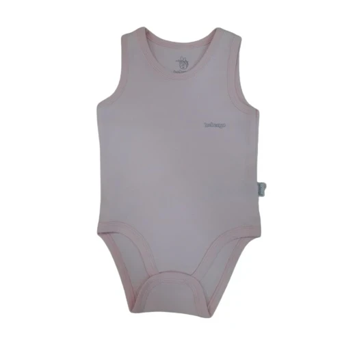 VRABAC Bodi za bebe bez rukava 4028, Tamnosivi