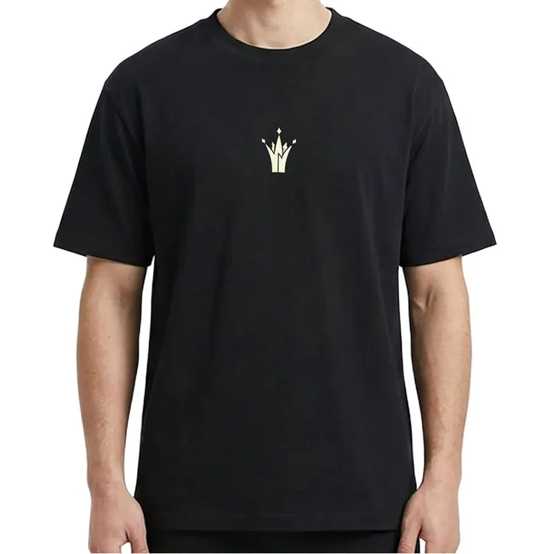 361 Degrees Muška majica Nikola Jokić Crown, Crna