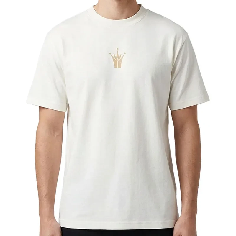 361 Degrees Muška majica Nikola Jokić Crown, Bela