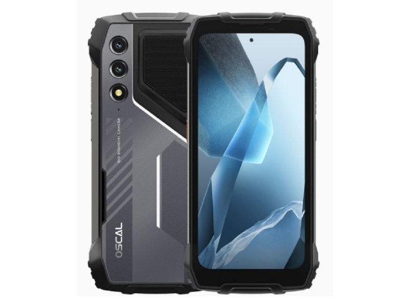 OSCAL Mobilni telefon Pilot 1, 6/256GB, Black Rugged