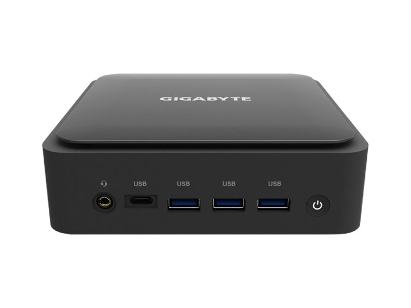 GIGABYTE Desktop računar GB-BER7-5700 BRIX Mini PC, AMD Ryzen 7, 5700U, 1.8 GHz (4.30 GHz), Crni