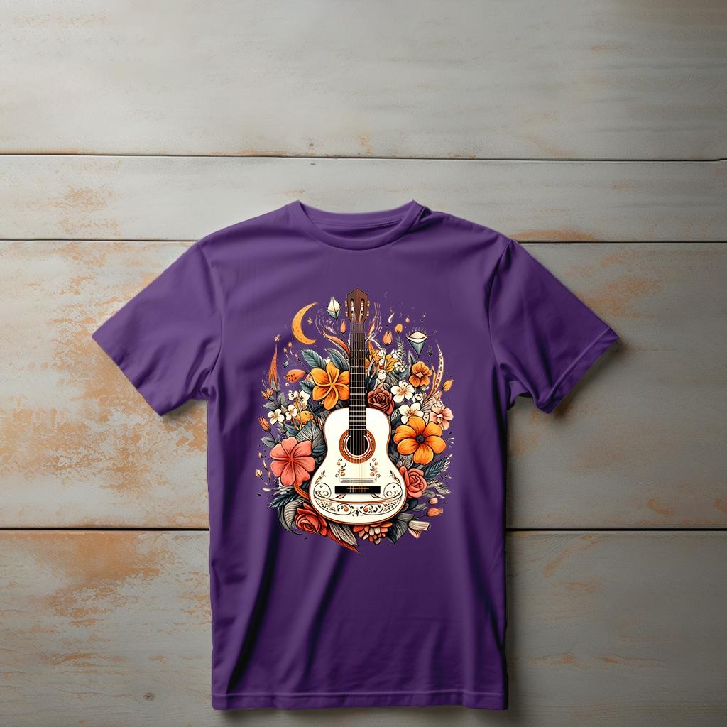 Camiseta Majica sa štampanim printom Cam 402, Dečija, Patlidžan