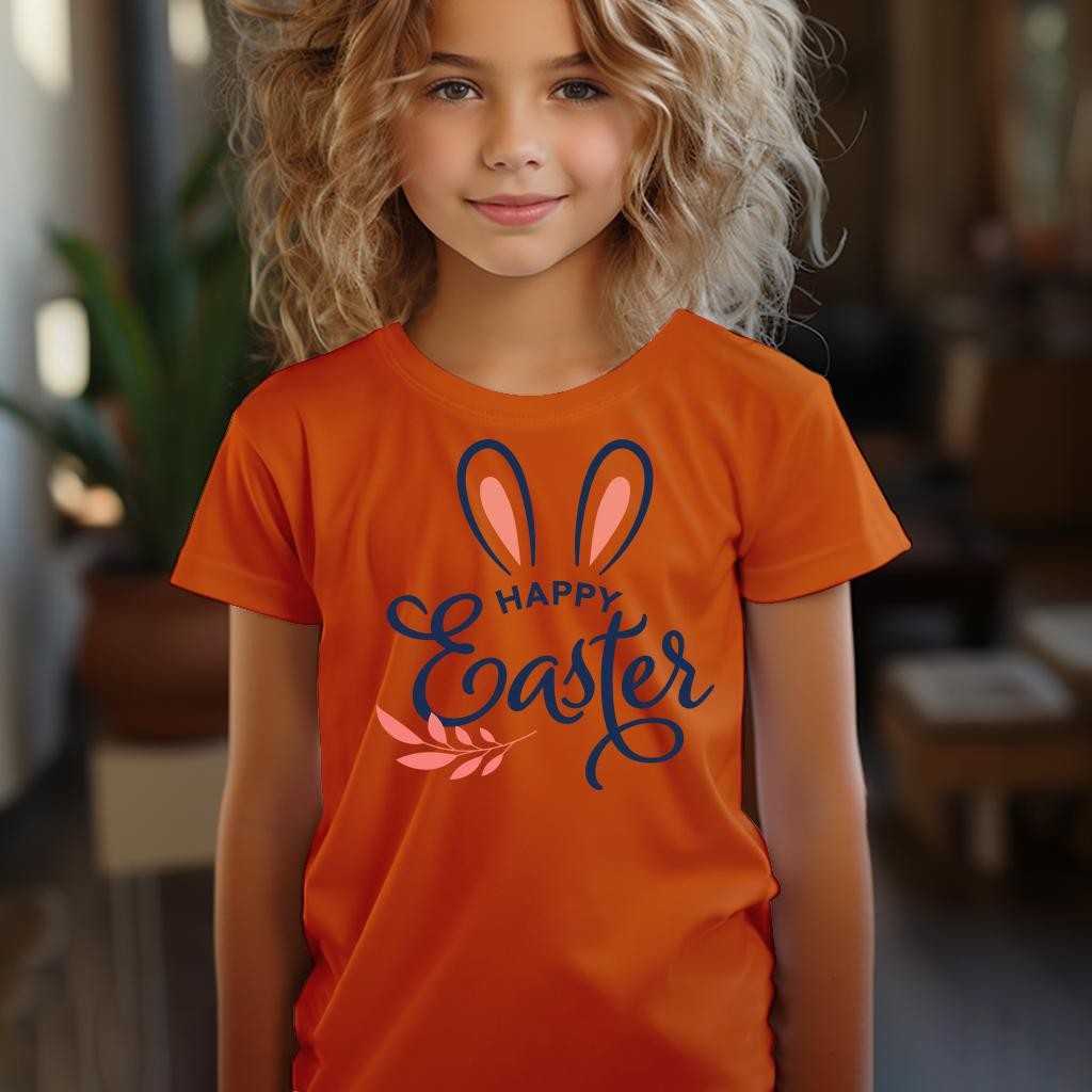 Camiseta Majica sa štampanim printom Cam 122, Dečija, Narandžasta