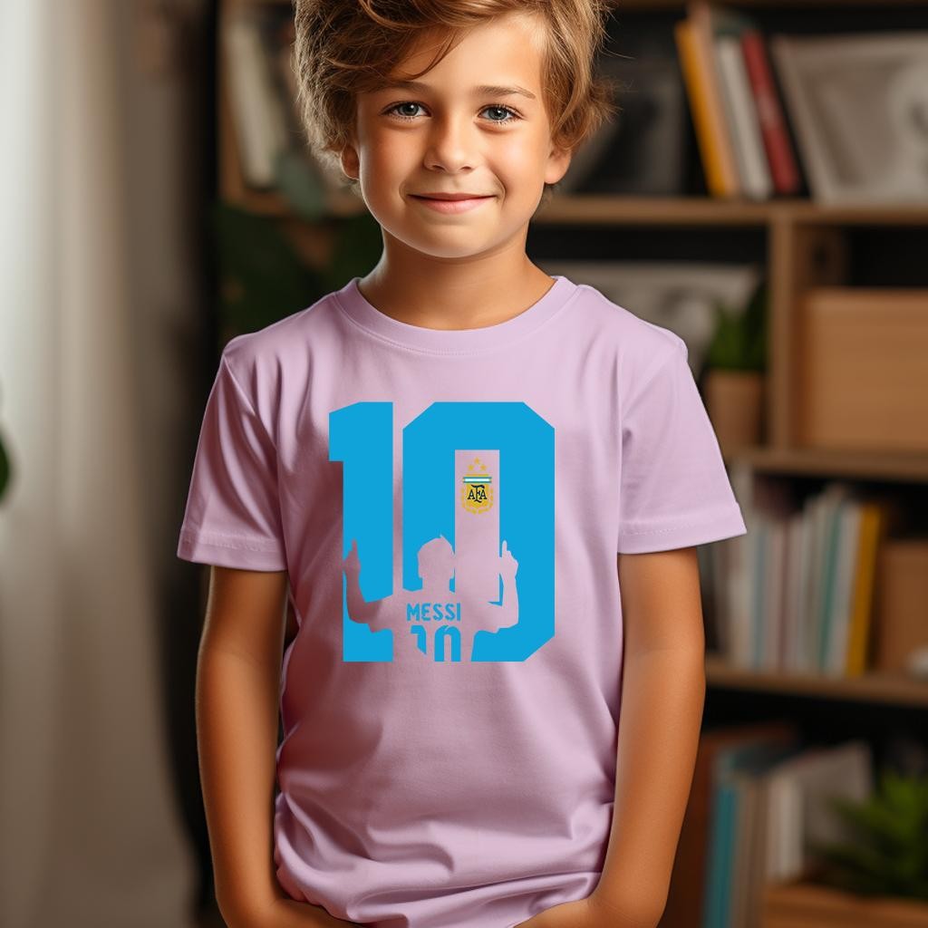 Camiseta Majica sa štampanim printom Cam 466, Dečija, Svetlo roze