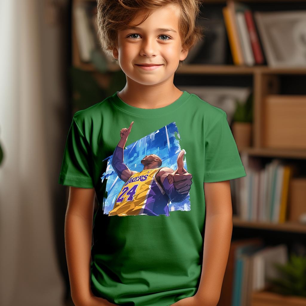 Camiseta Majica sa štampanim printom Cam 461, Dečija, Zelena