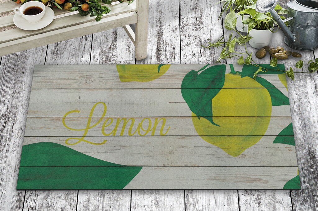 Aberto Design PVC otirač Lemon, 45x70cm
