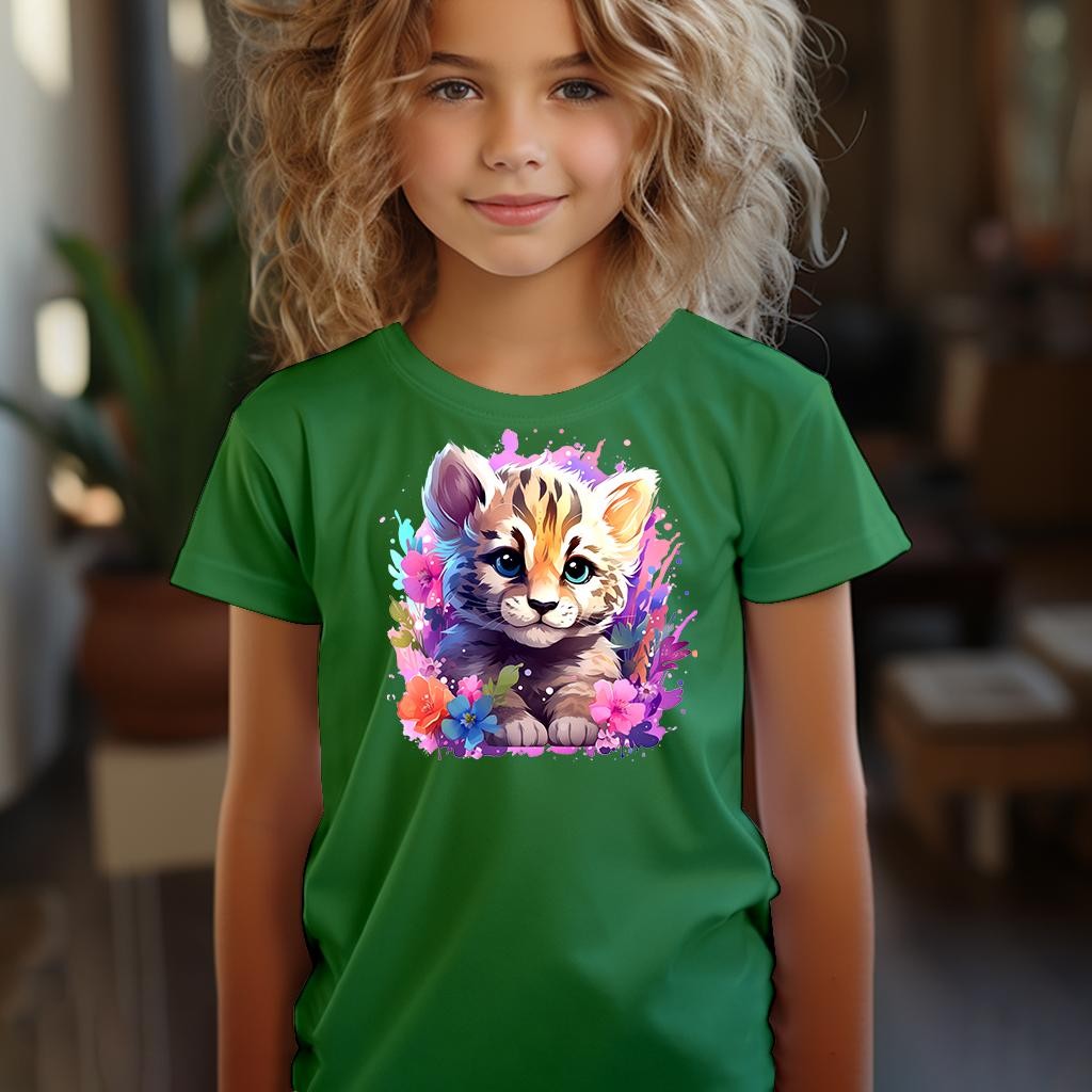 Camiseta Majica sa štampanim printom Cam 399, Dečija, Zelena