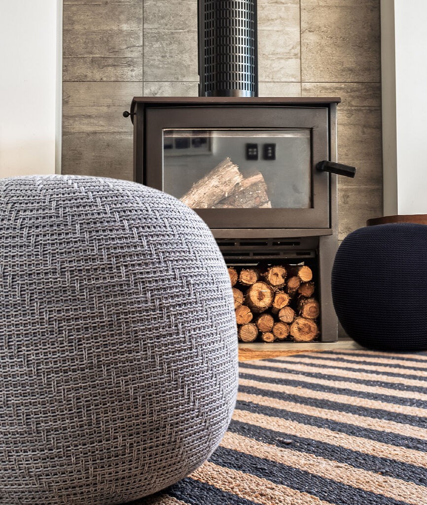 Aberto Design Tabure Fluffy, 40x40x45cm, Svetlosivi