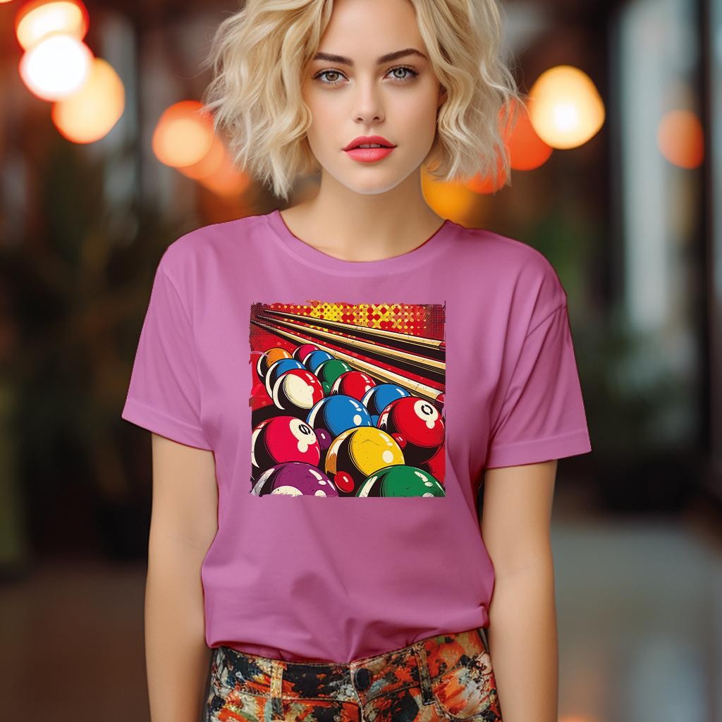 Camiseta Majica sa štampanim printom Cam 317, Ženska, Orhideja