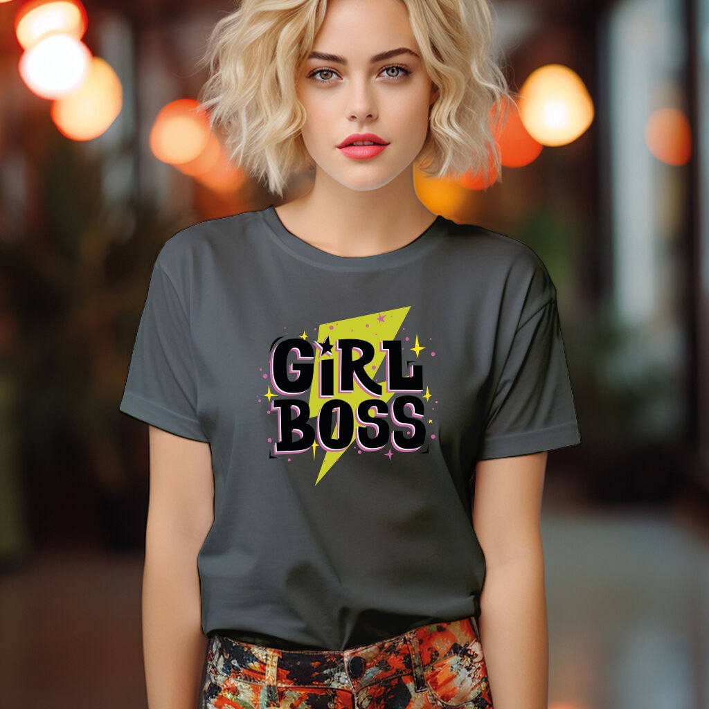 Camiseta Majica sa štampanim printom Cam 227, Ženska, Tamnosiva