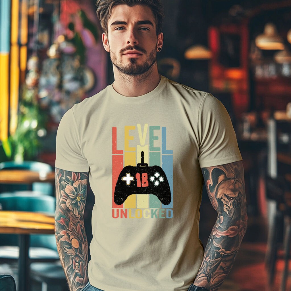 Camiseta Majica sa štampanim printom Cam 258, Muška, Krem