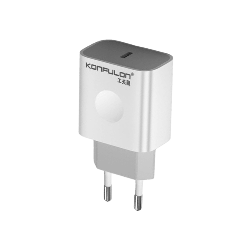 Konfulon Adapter za punjač C69D, PD 20 W, Beli
