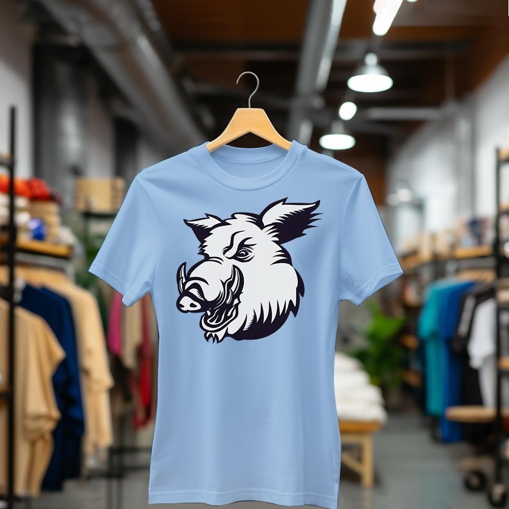 Camiseta Majica sa štampanim printom Cam 455, Ženska, Cijan