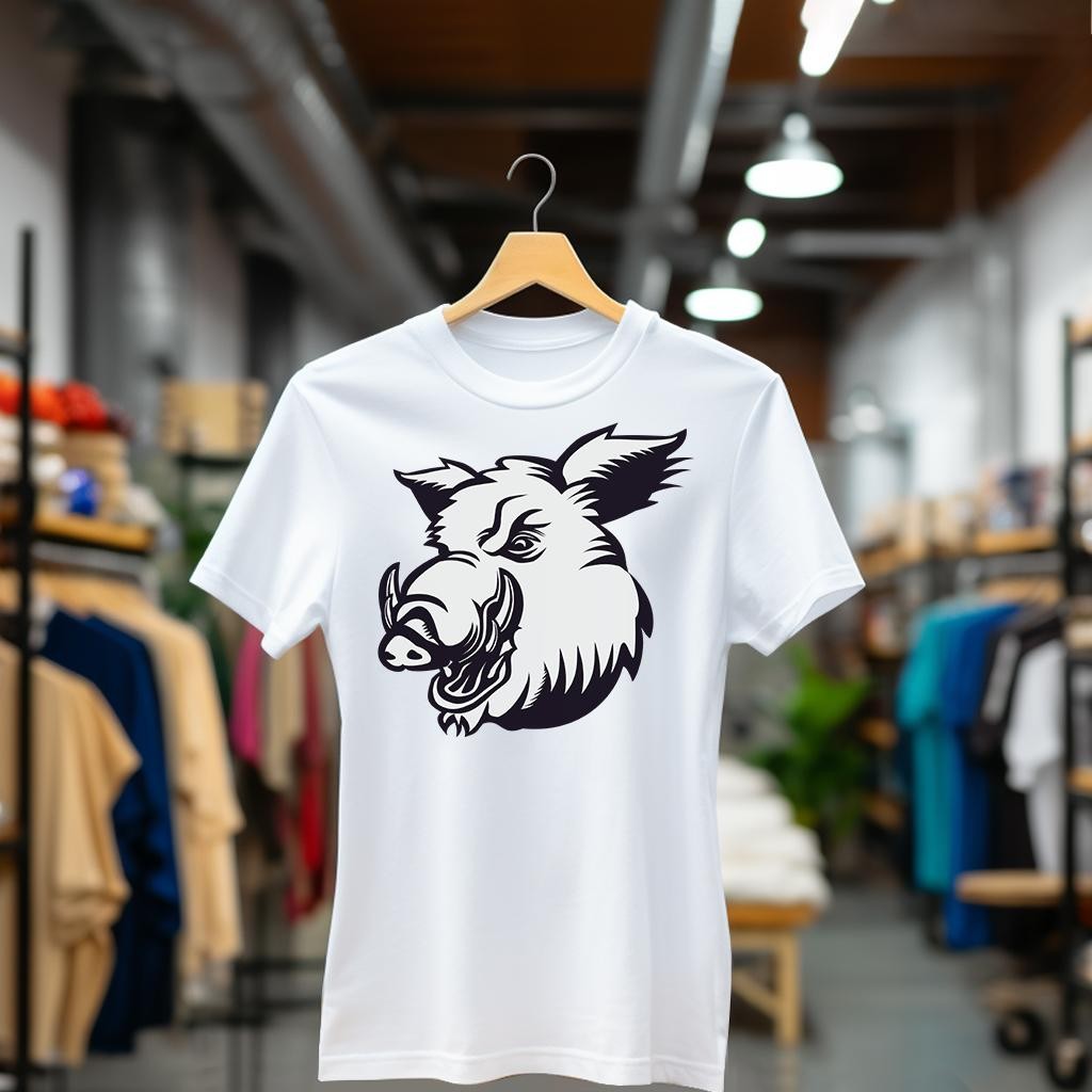 Camiseta Majica sa štampanim printom Cam 455, Ženska, Bela