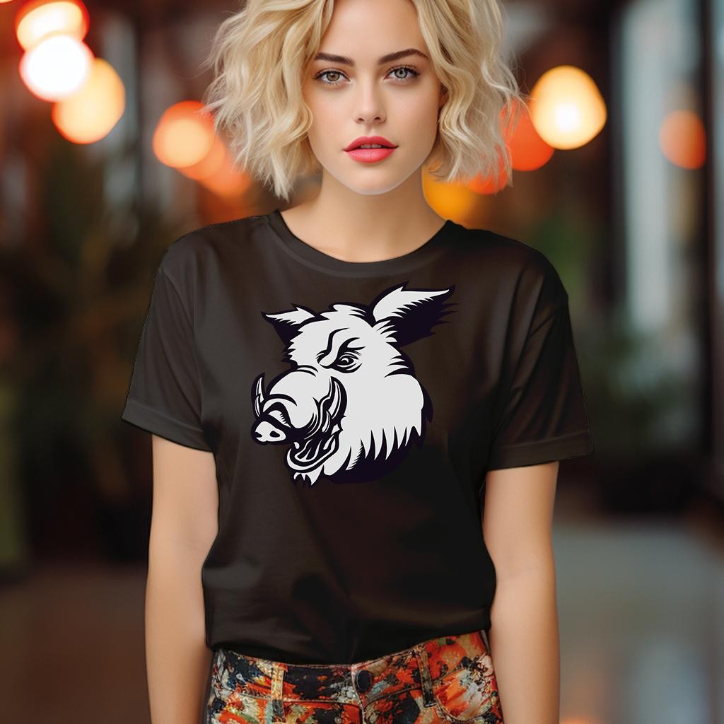 Camiseta Majica sa štampanim printom Cam 455, Ženska, Čokolada