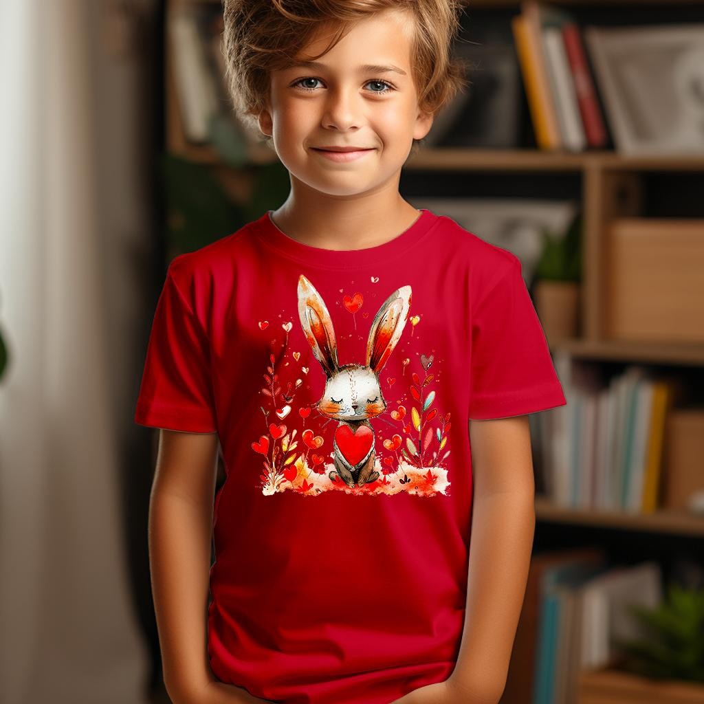 Camiseta Majica sa štampanim printom Cam 110, Dečija, Crvena