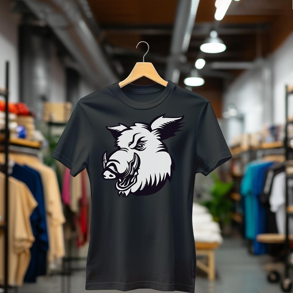 Camiseta Majica sa štampanim printom Cam 455, Ženska, Crna