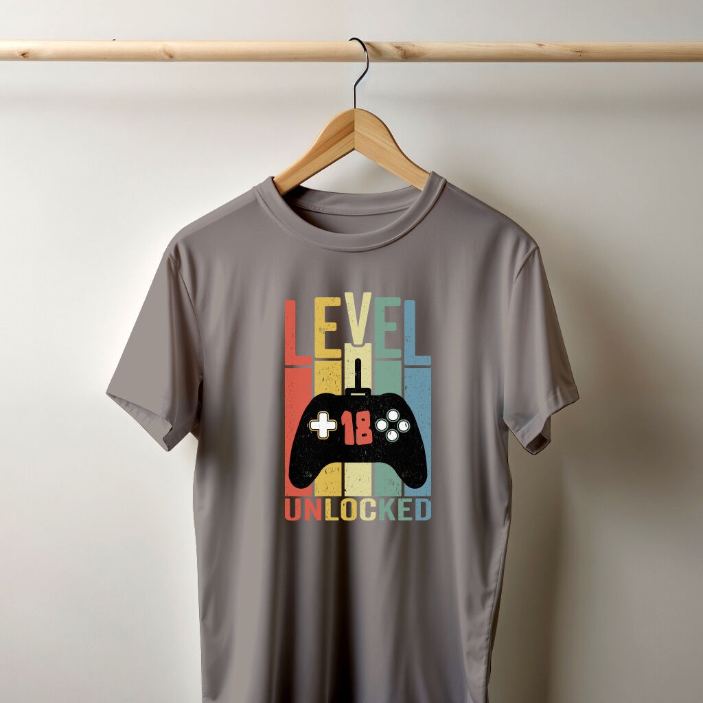 Camiseta Majica sa štampanim printom Cam 258, Muška, Svetlosiva