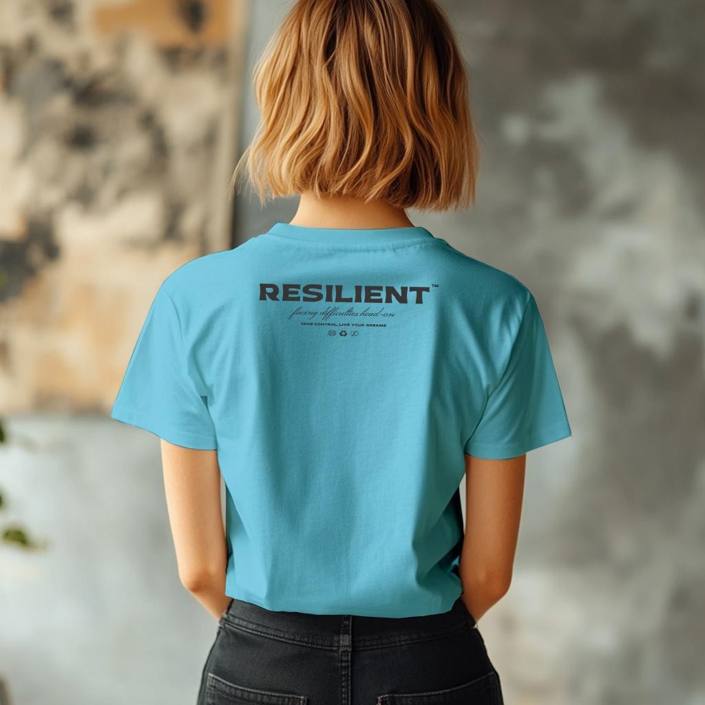 Camiseta Majica sa štampanim printom Frost 10, Ženska, Akvamarin