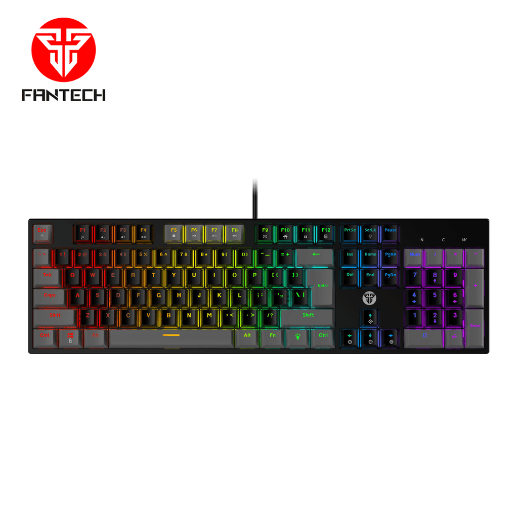 Fantech Gaming mehanička tastatura MK886 RGB Atom (Red switch), Crna