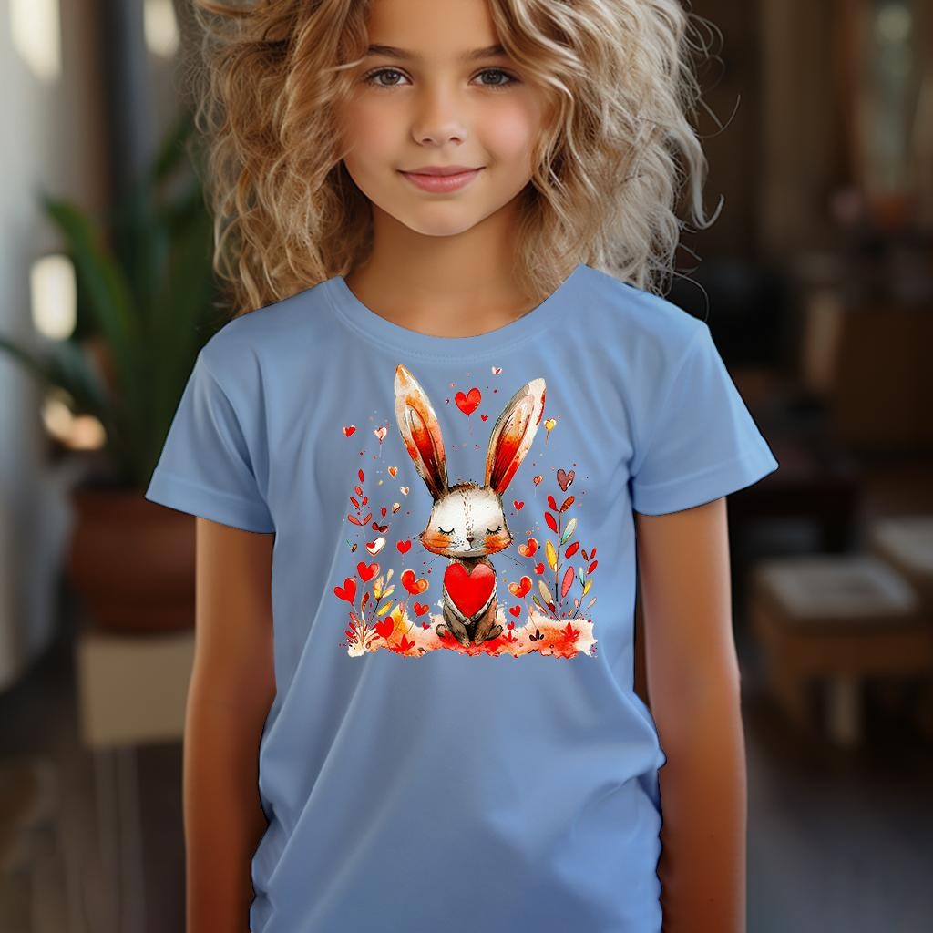 Camiseta Majica sa štampanim printom Cam 110, Dečija, Cijan