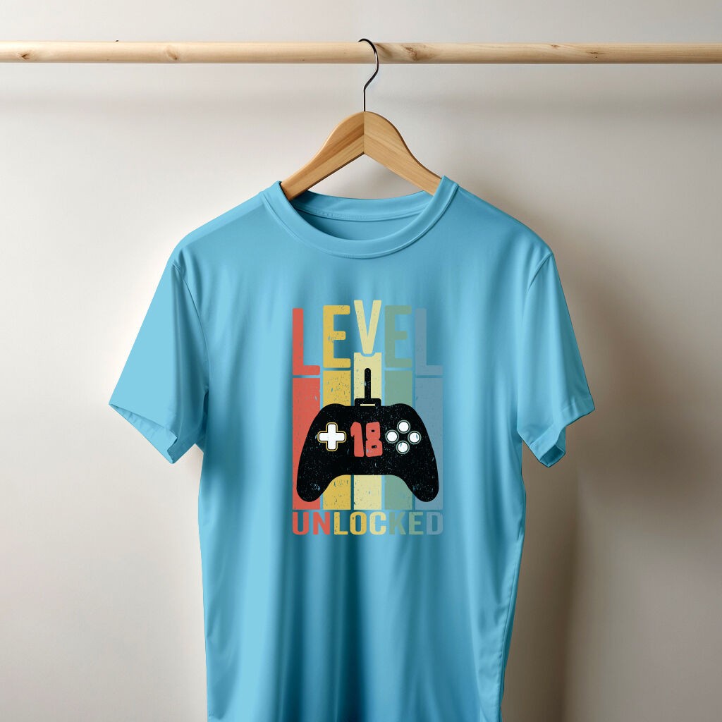 Camiseta Majica sa štampanim printom Cam 258, Muška, Akvamarin