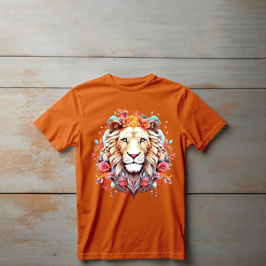 Camiseta Majica sa štampanim printom Cam 403, Dečija, Narandžasta