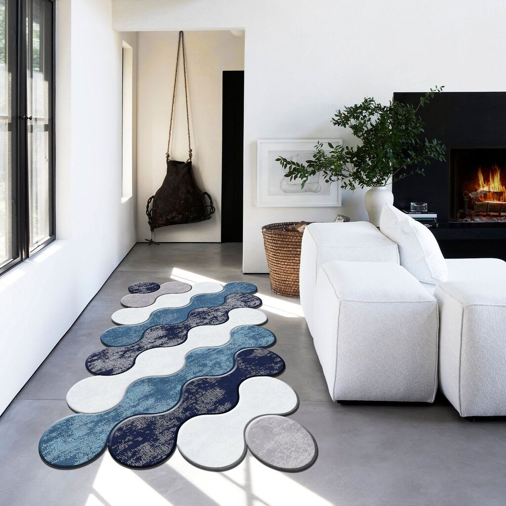 Conceptum Hypnose Tepih Wookece298, 80x50cm, Plavi