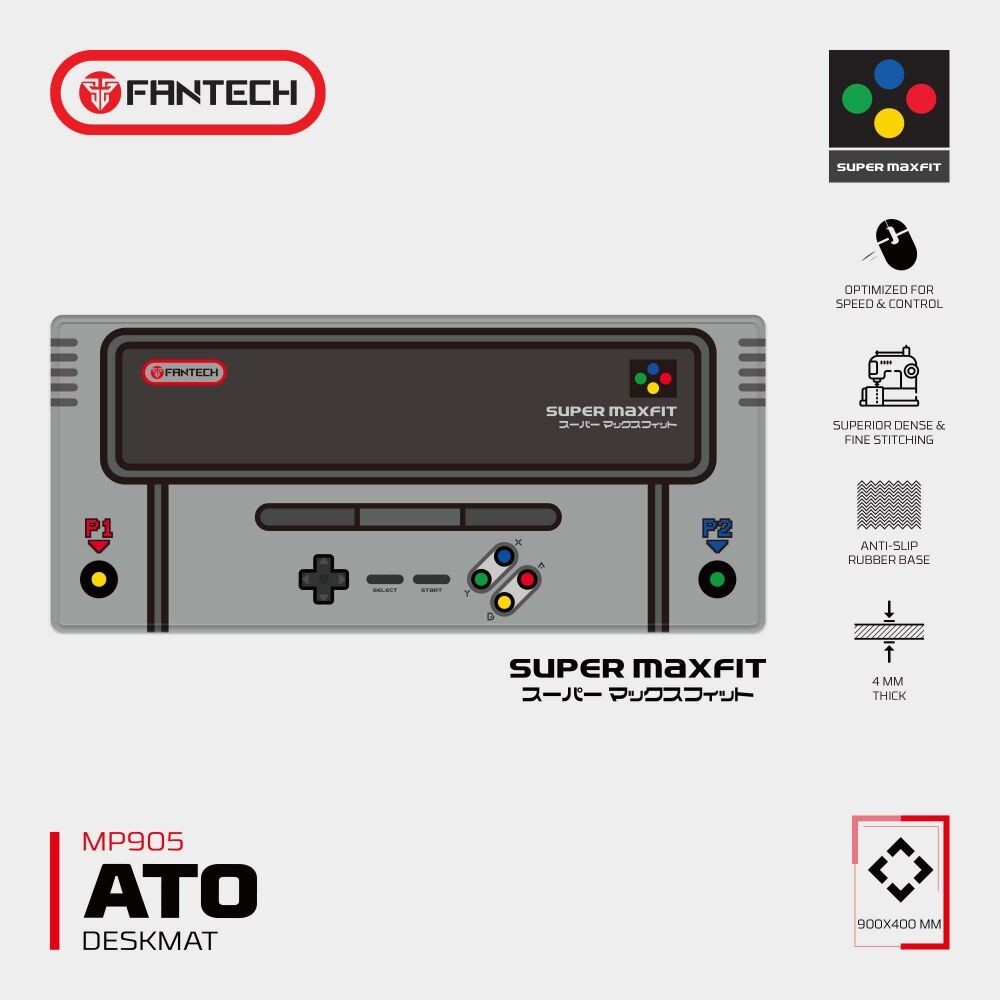 Fantech Podloga za miš MP905 ATO Super Maxfit, Šarena