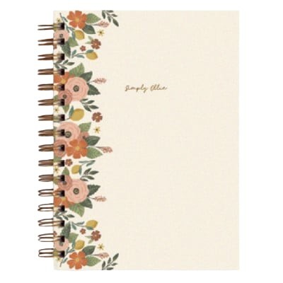 Notes Smell the Roses, A5, Bež