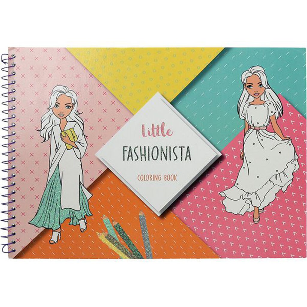 Creative Bojanka za decu Little fashionista, A4