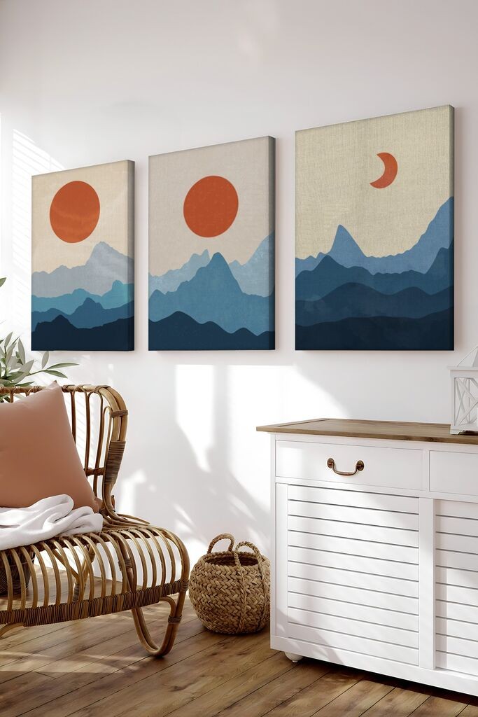 Wallity Slika 3Cnvs7, 20x30 cm, 3 dela