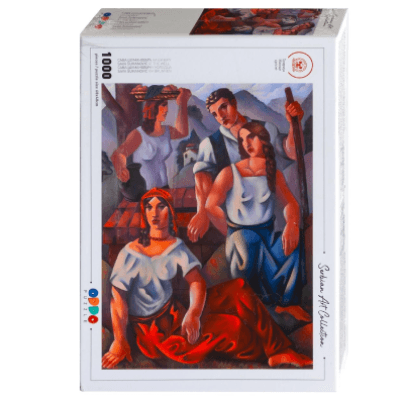 ODDO Slagalica Serbian Art Collection, Sava Šumanović, Na bunaru, 1000 delova