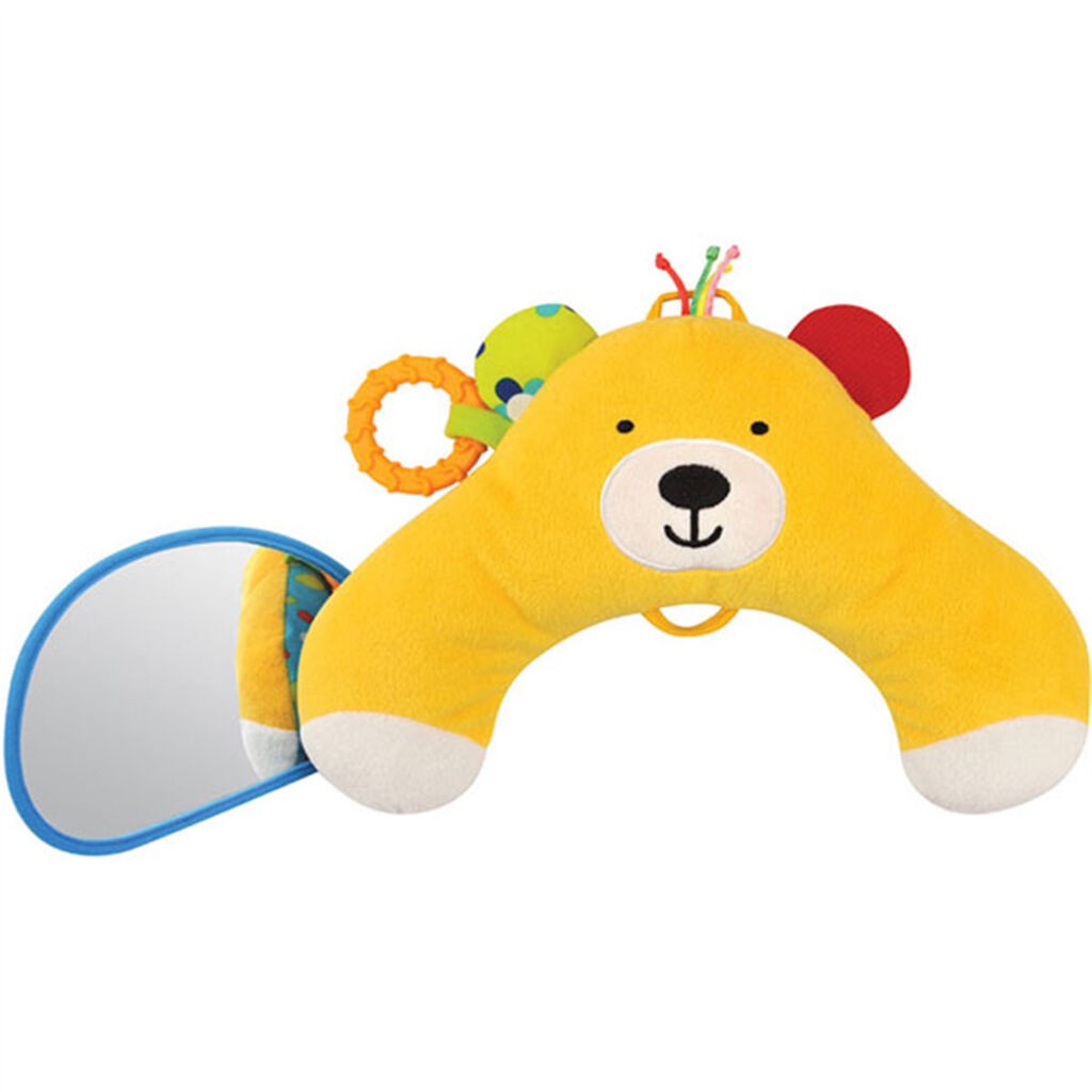 K's Kids Jastuče za bebe sa ogledalom, Žuto