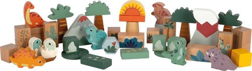 Legler Igračka za decu Set Dino, Drveni, 50 delova