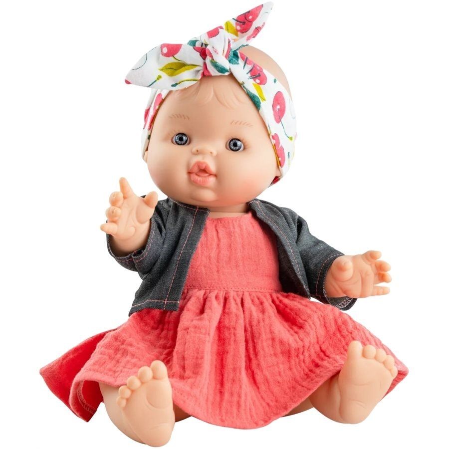 Paola Reina Lutka beba Lana, 34 cm, Roze