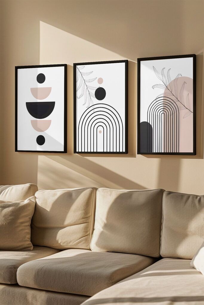 Wallity Uramljena slika Artvmodel12, 33x48 cm, 3 dela