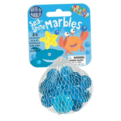 Klikeri Sea-shine, U mrežici, 21 komad, Plavi