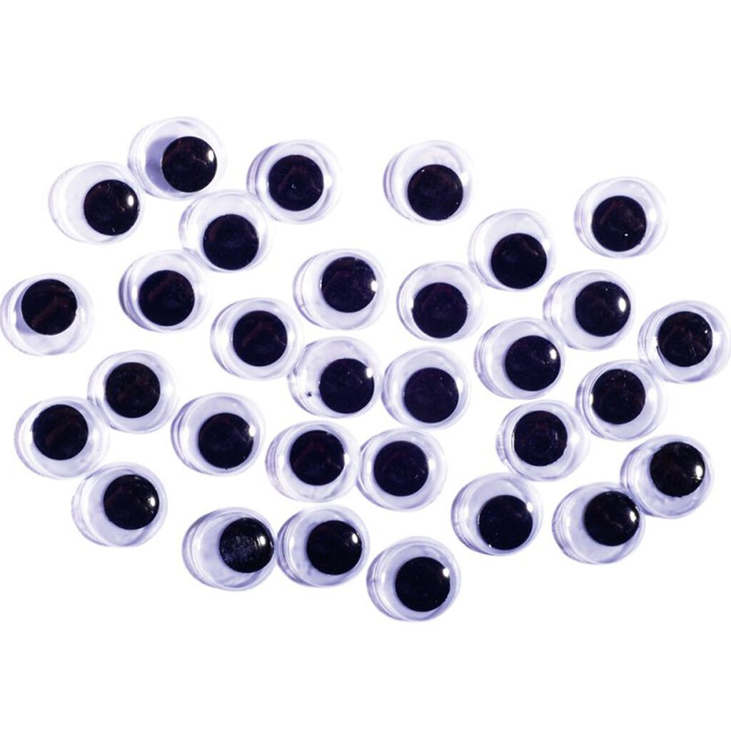 Junior Oči Crafty deco, Okrugle, 15mm